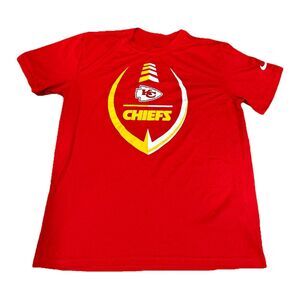 Nike Kansas City Chiefs Dri-FIT T-Shirt Adult Large Red NFL Football New NWOT